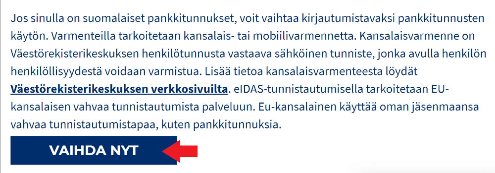 Enter Finland -verkkopalvelu | Maahanmuuttovirasto