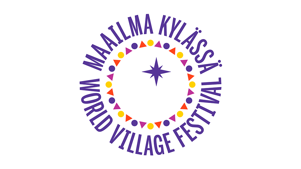 Maailma kylässä -logo.