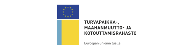 Turvapaikka-, maahanmuutto- ja kotouttamisrahasto. Euroopan unionin tuella.